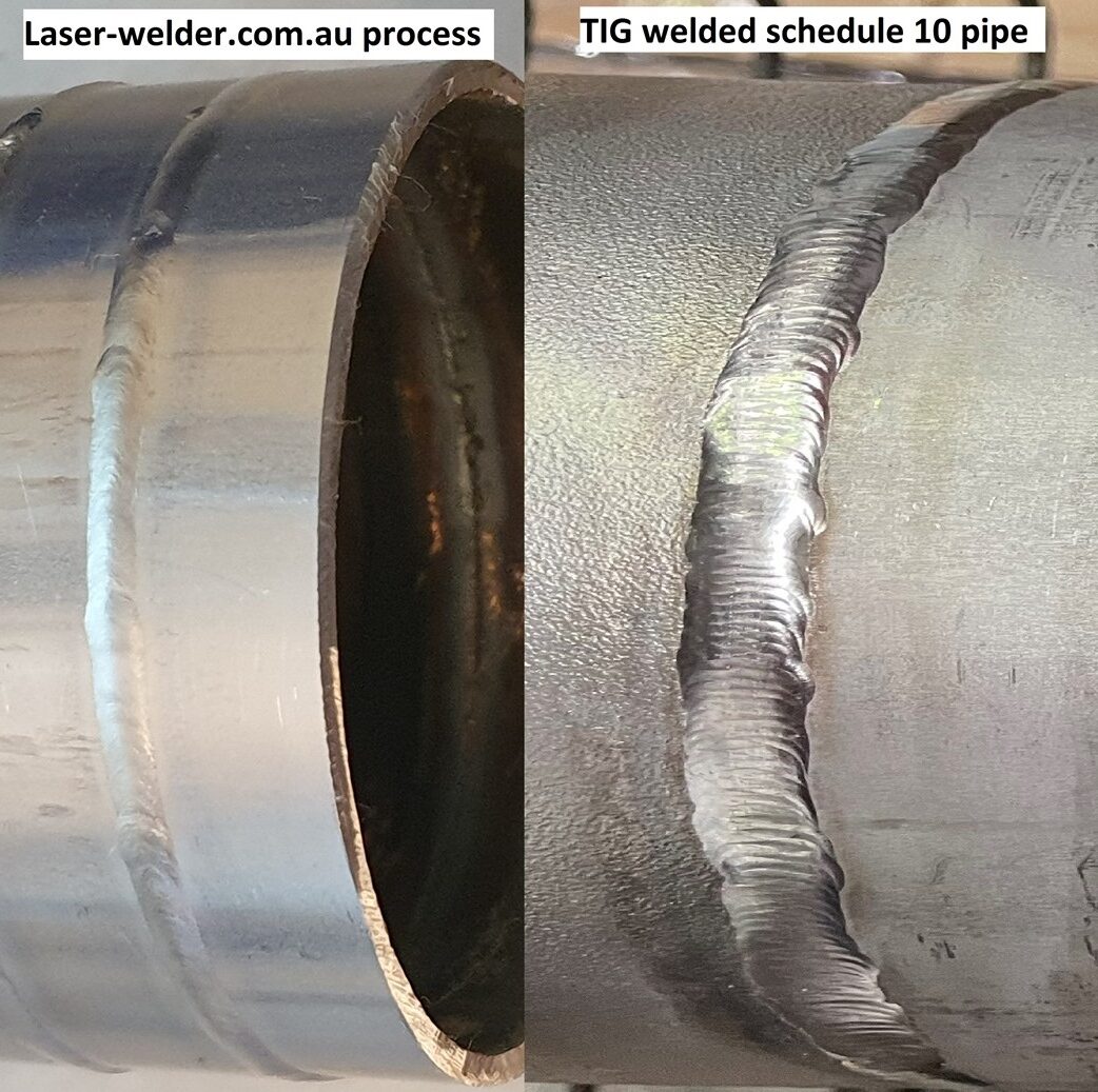 Laser weld vs TIG weld