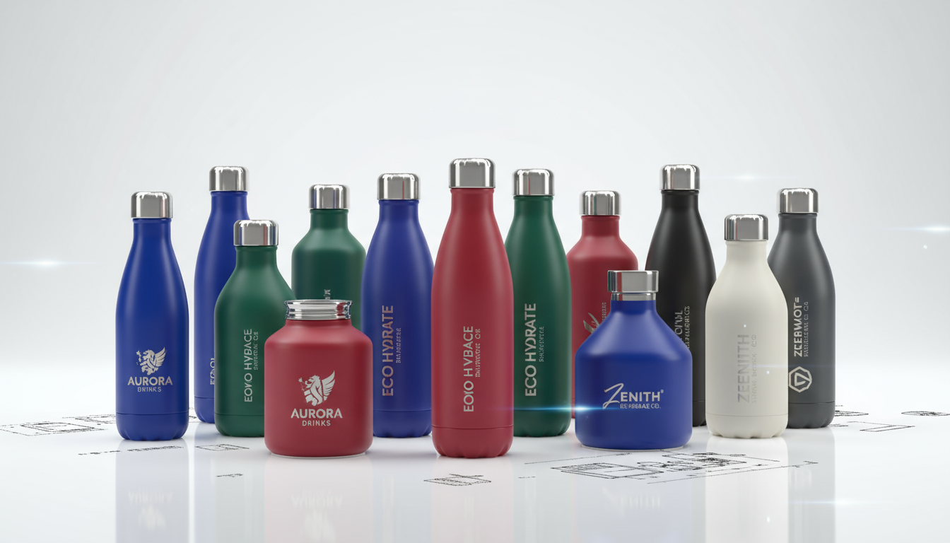 Premium customized ceramic-coated stainless steel water bottle designs for B2B sourcing.