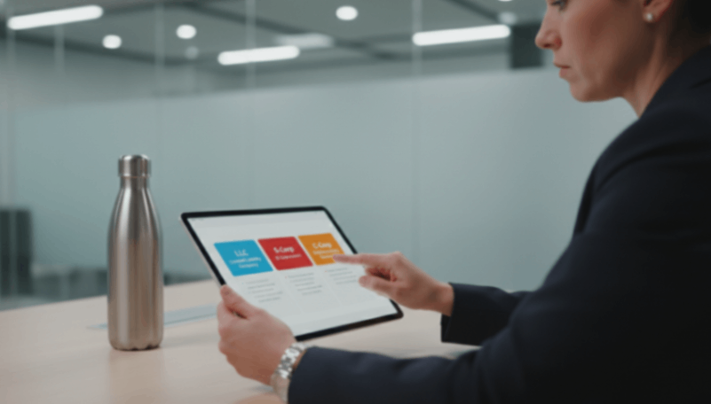 Business Structure Selection Professional choosing business structure for a stainless steel water bottle company.