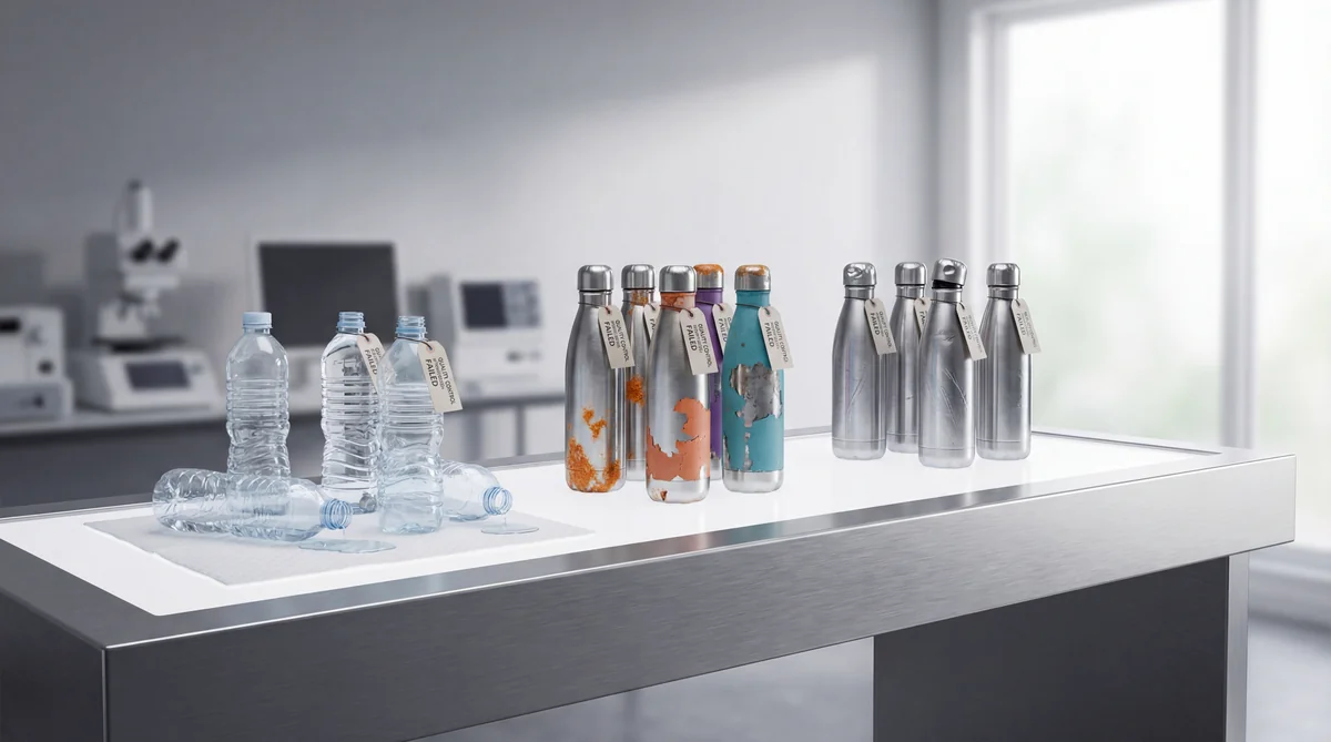 Common Defects different types of water bottle defects