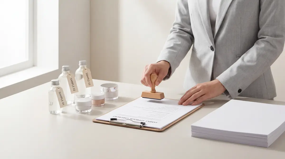 Sample Approval Pre-production sample approval process with checklist